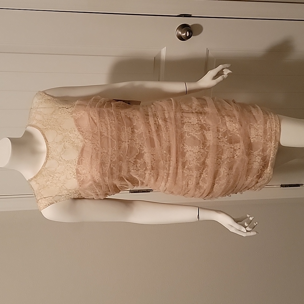 Beige Dress